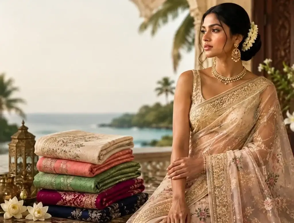 Luxury and Designer Saree Trends in Sri Lanka Style, Color, and More Featured Image